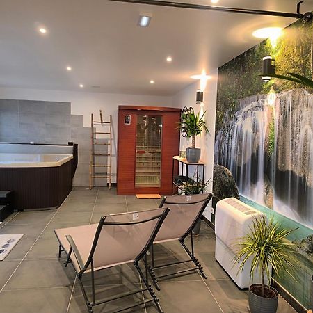 Gite Bonheur Et Charme Spa-Sauna Forfait 2H Inclus 坎特赞 外观 照片